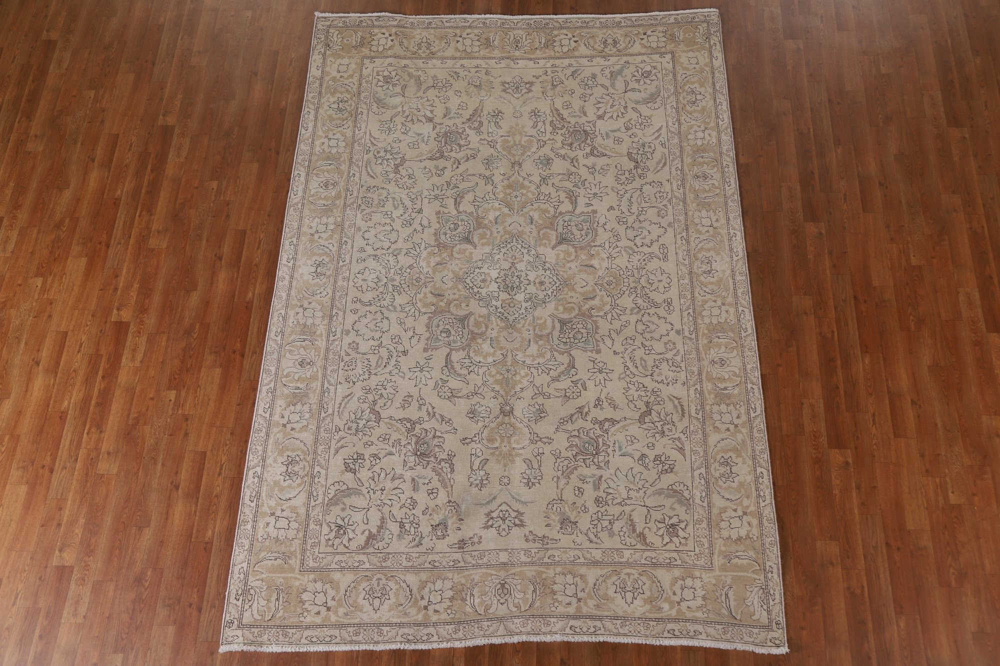Rugsource Distressed Tabriz Persian Design Area Rug Handmade 6X9 | Wayfair