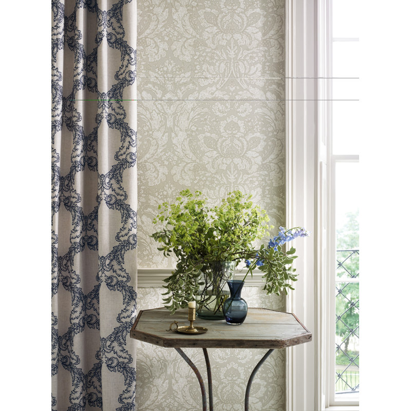 Courtney 10.05m x 52cm Matte Wallpaper Roll, Blue