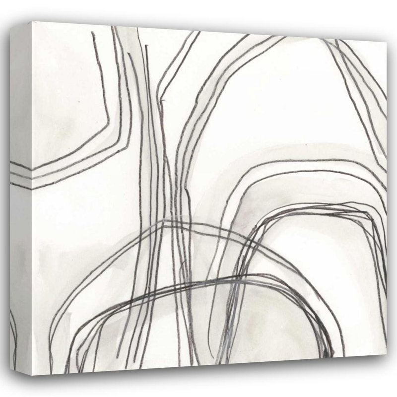 Art sur toile tendue, "Eric Logic" IV, H 36 po x l 36 po