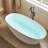 70.87'' x 32.28'' Soaking Solid Surface Bathtub