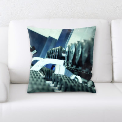 Microsuede Throw Pillow