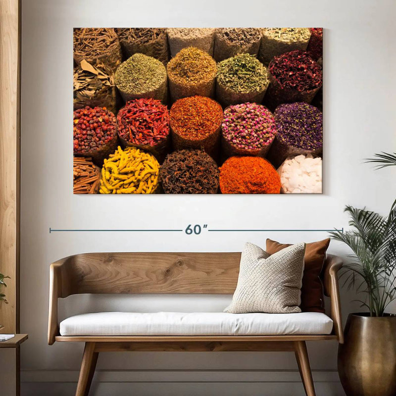 Yarlin Spice Baskets, 34" H x 51" W
