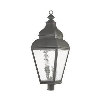 Tête de lanterne câblée à 1 lumière Arelene 37,5 po