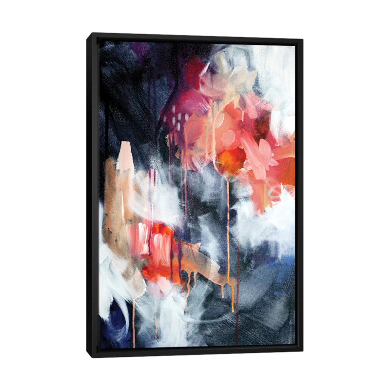 «We Come In Twos» par Sana Jamlaney, reproduction sur toile tendue, H 60 po x l 40po x P 1,5 po, Pas de tapis