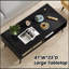 Table basse de style Mid-Century moderne, console rectangulaire de 47 pouces avec tiroir et tablette, table basse en bois pour le salon, bureau-118037976