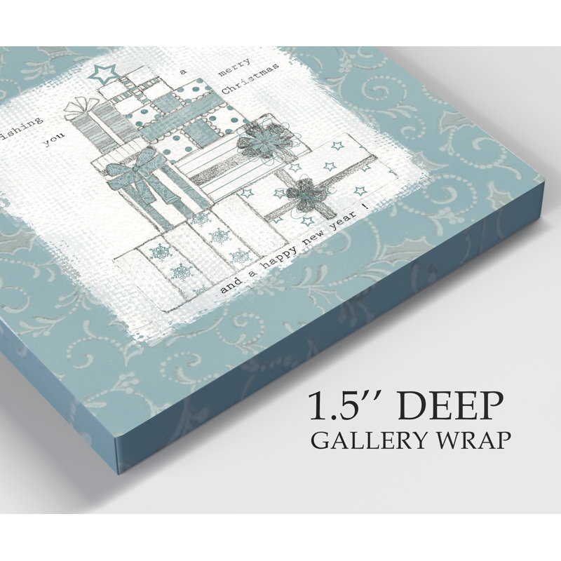 « sketch gifts », impression sur toile tendue, H 40 po x l 40 po x P 1 po