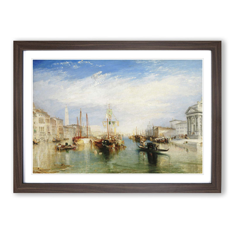 J.M.W. Turner - Single Picture Frame Painting, Walnut