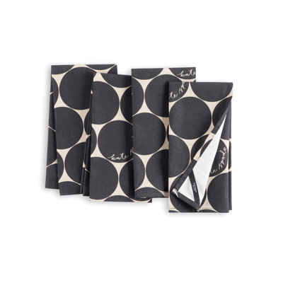 Loop And Dot 100% Cotton Square