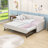 Twin Upholstery Daybed with USB Charging Armrest and Twin Trundle-1517183724