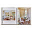 Graphic Image The Principles Of Pretty Rooms Coffee Table Book, Leather, Ivory