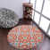 Beybut Hand Tufted Wool Eco-Friendly Area Rugs - Red Beige Color, Floral Modern Design, High Pile Thick Handmade Anti Skid Area Rugs for Living Room, Bed Room