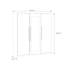 Ramina 3 Door Manufactured Wood Wardrobe