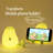 Mango Silicone Night Light With Dimmable Brightness