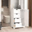Armoire en bois avec 4 tiroirs et 1 porte-1956328329