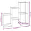 Jesse-Leigh Metal Plant Stand