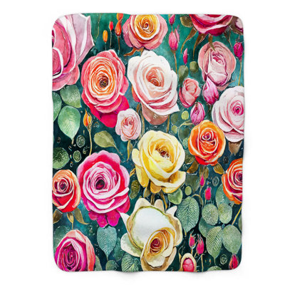 Motif Groovy - 1 pièce Sherpa Premium