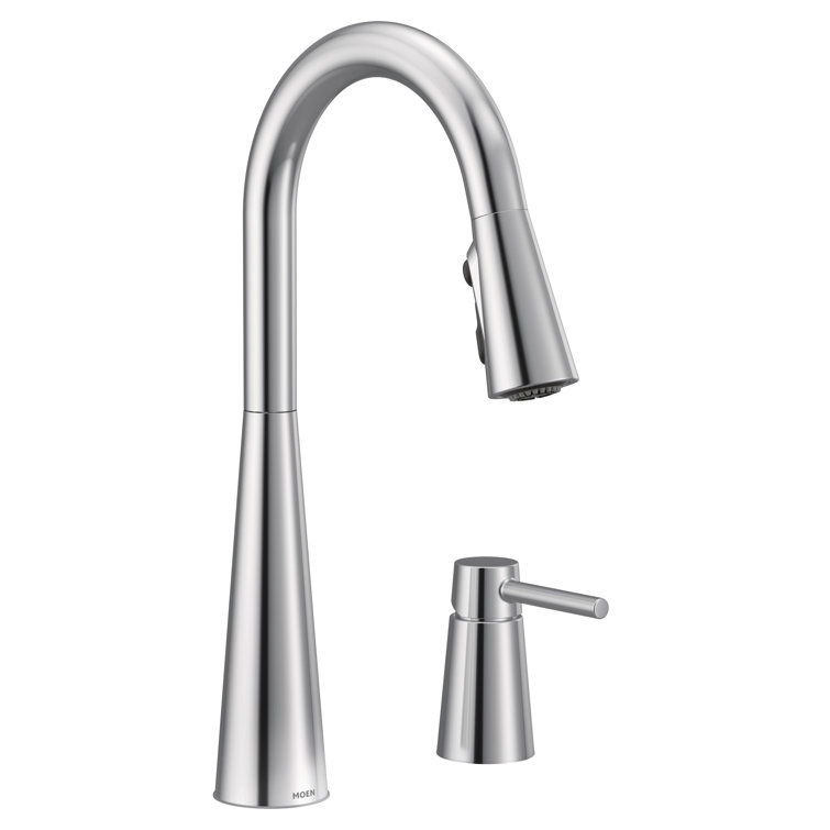 Sleek High Single Handle Kitchen Faucet