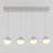 4 - Light Chrome LED Sphere Pendant