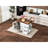 Kitchen Island With Internal Storage Rack And Power Supply, 54.5" X 28.02" 36.5", White Rolling Cart Wheels Drop Leaf Outlet Drawers - For A Neat-10266747