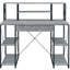 Bureau avec tablettes ouvertes et huche-2049897581