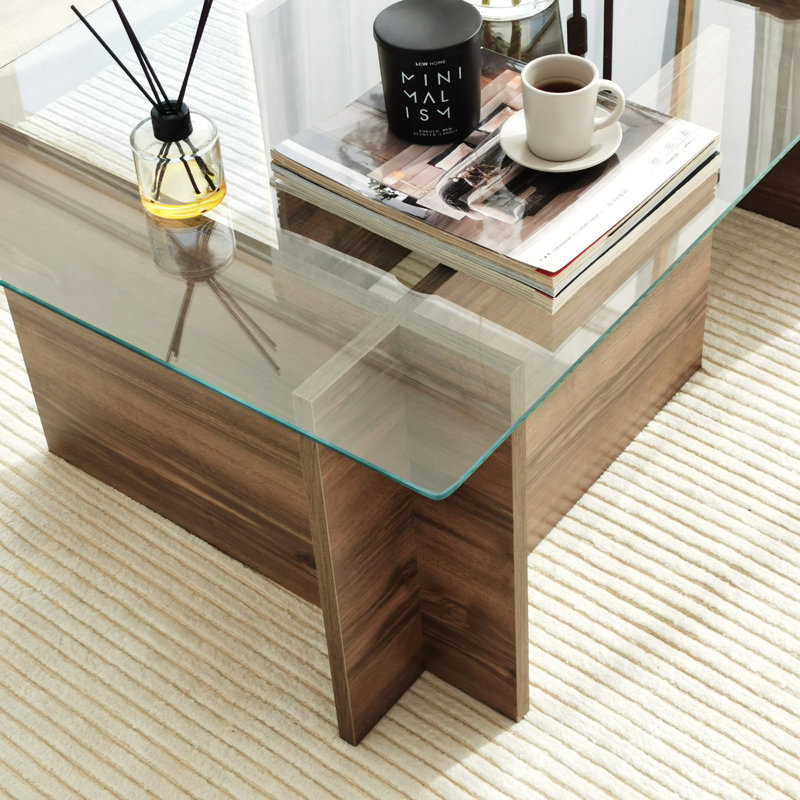 Jecory Sled Coffee Table