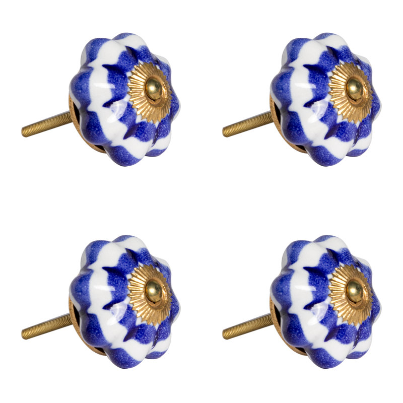 Bouton de nouveauté peint à la main