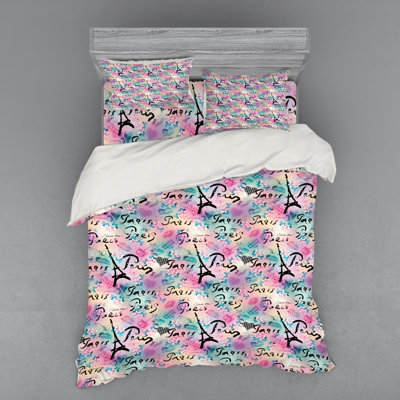 Paris Eclectic Duvet Cover