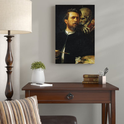 Arnold Böcklin - Wrapped Canvas Painting