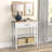 Waldemar 30"Console Table With Drawer Entryway Table Hallway Table Storage Console-1291279611