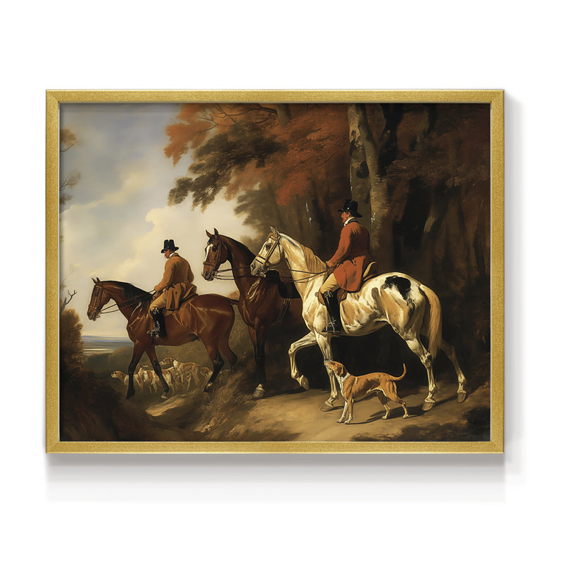 Faune - LXIX - Reproduction encadrée - Restickable, H 22 po x l 28 po, Or