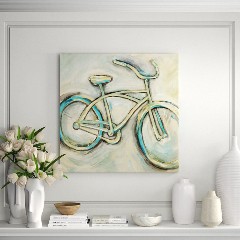 Tandem Ride I Print by Elena Carlie, 36" H x 36" W x 1.5" D, Plexi
