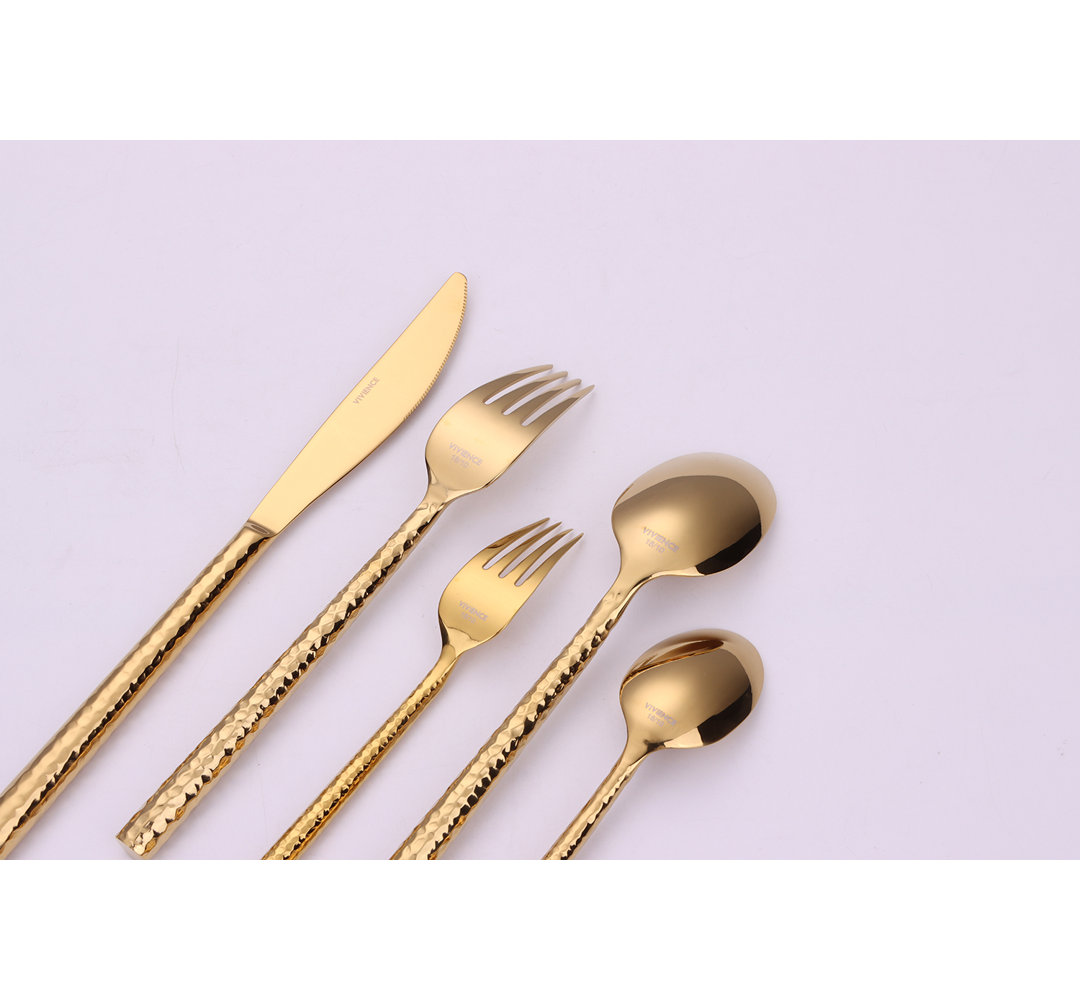 Mercer41 Maung Stainless Steel Flatware Set - Service for 4 Mercer41 