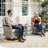 Tommy Outdoor Wicker 6 Person Seating Group With Cushions With Rocking And Swivel Chairs-2018879802-2013565191