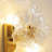4 - Light 21.6'' Modern Wallchiere Glass Wall Sconce-2105269345