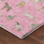 Tapis à imprimé animal de qualité supérieure lavable à la machine Prisco-75038244-75038253