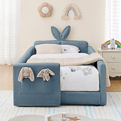 Upholstered Platm Bed With Pocket