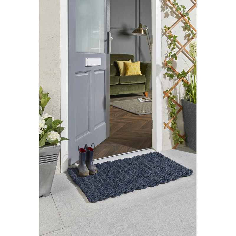 Outdoor Doormat, 45cm W x 75cm L, Black