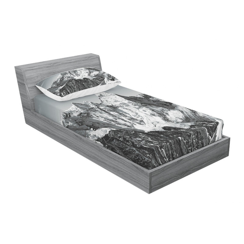 Microfiber Sheet Set, Twin XL Sheet Set with Fitted Sheet