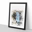 Skogafoss Waterfall Iceland - Picture Frame Painting Print-56853436-56853441