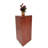 Hadaway 36" Pale Walnut Cube Pedestal Display Glorifier Riser Stand Easy Assembly Required
