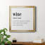 "Wine", art textuel sur toile-1382615083-1382615091