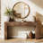 Tribesigns Console Table with Drawers