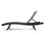 Chaise longue en osier Salem