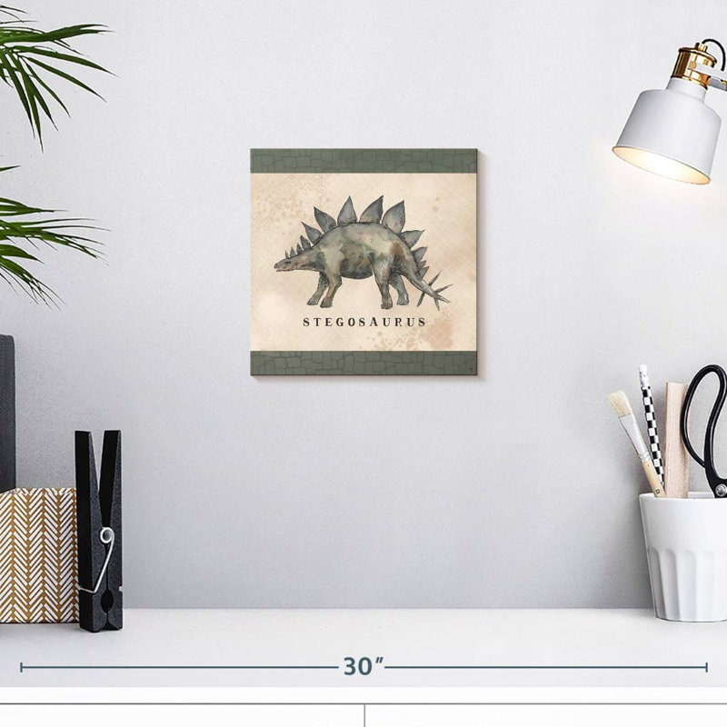 Crowle Dinosaur Invasion Stegosaurus, H 10 po x l 10 po