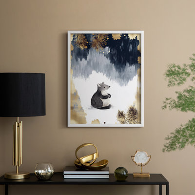 «Christmas Holiday Art CLII», reproduction d'art encadrée