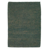 Sprouts Wool Area Rug in Green