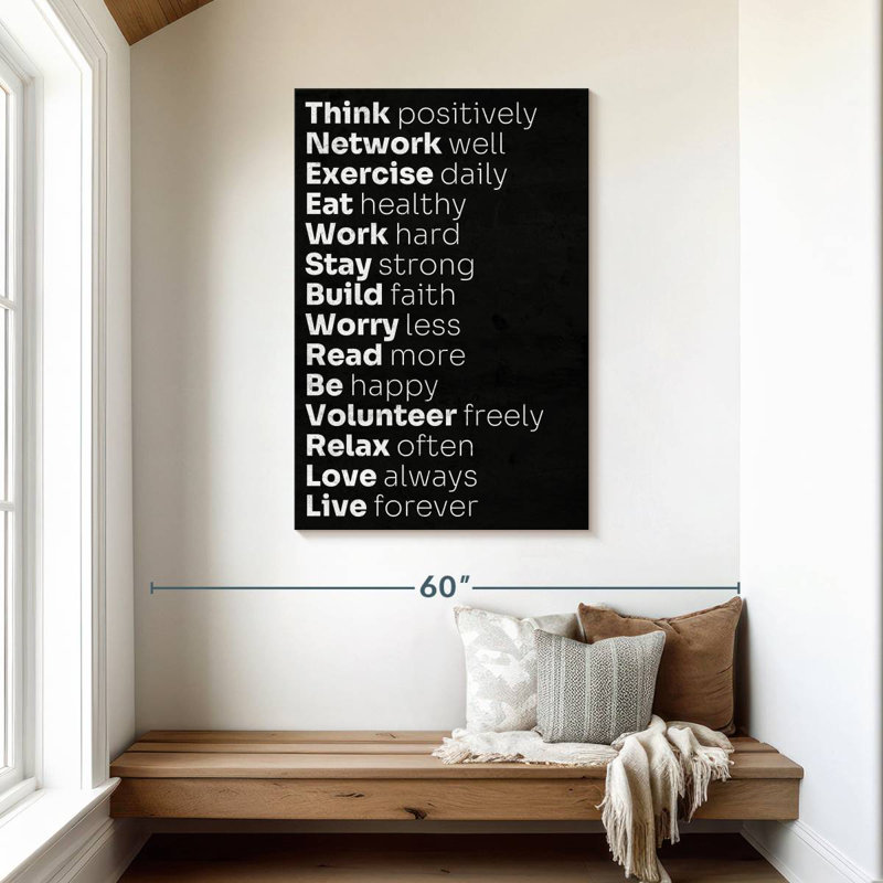 Habits for Success, H 45 po x l 30 po