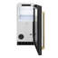 ZLINE Autograph 15 in. Touchstone Gourmet Ice Maker with Black Steel Door & Bronze Helix Handle-605430717