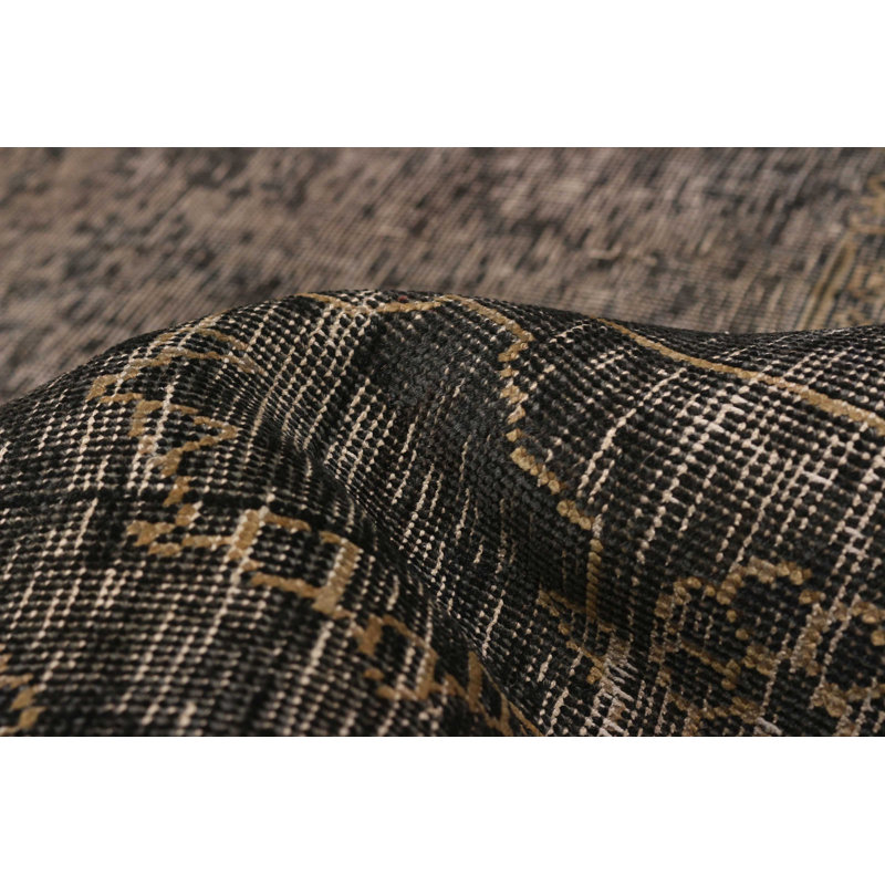 Colour Transition Black Rug 8'11" x 12'11"