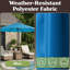 Parasol de patio rond de 9 pi - Parasol d'extérieur à manivelle et auvent ventilé pour abat-jour - pour terrasse, balcon, porche, cour ou piscine par Pure Garden (bleu brillant)-806706507